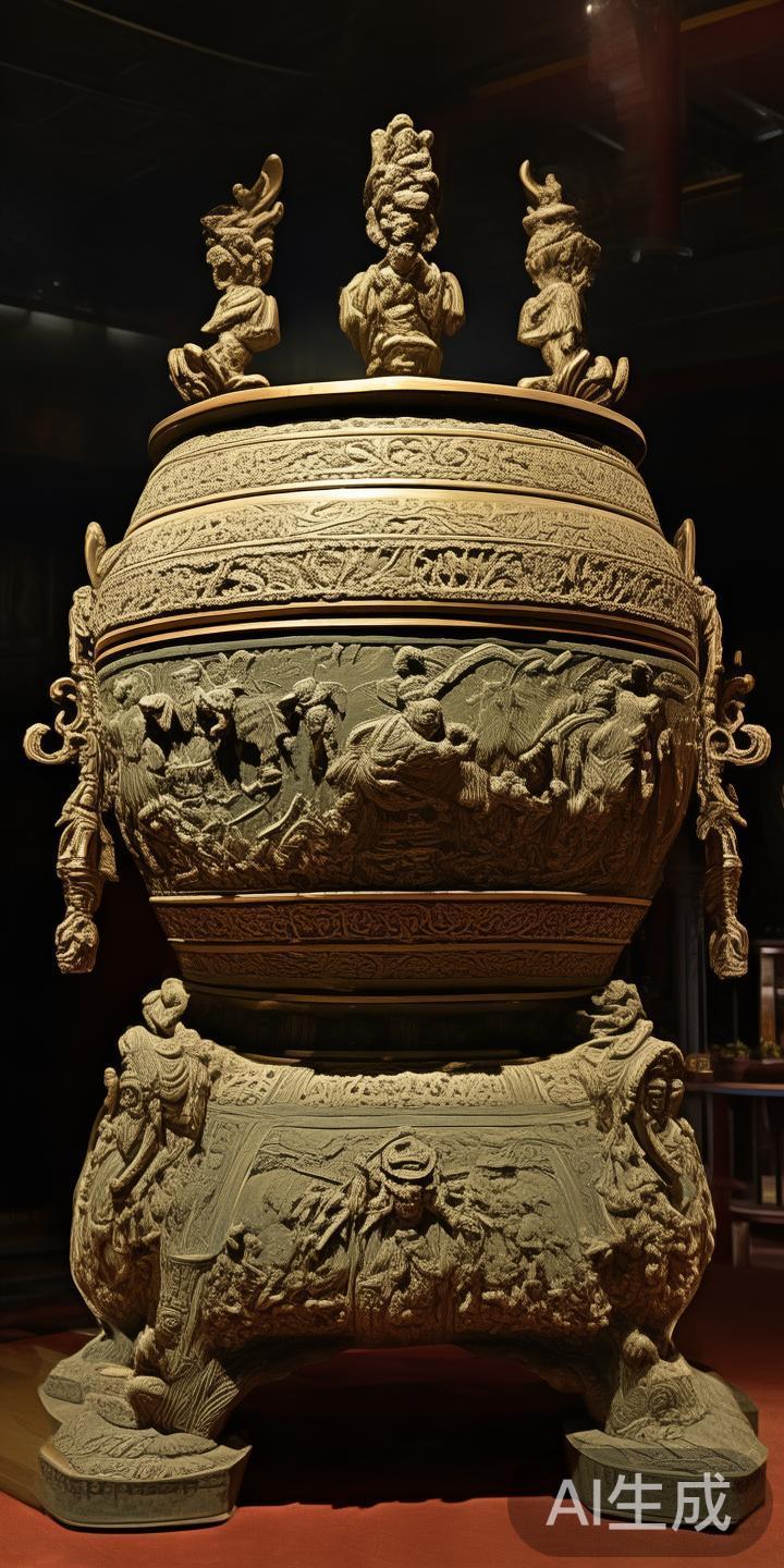 大盂鼎雷竞技在文化上的价值主要体现在以下几个方面。